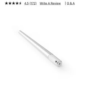 New w tag Aluminum Tapered Mandrel Rod - Silver Jewelry Tool